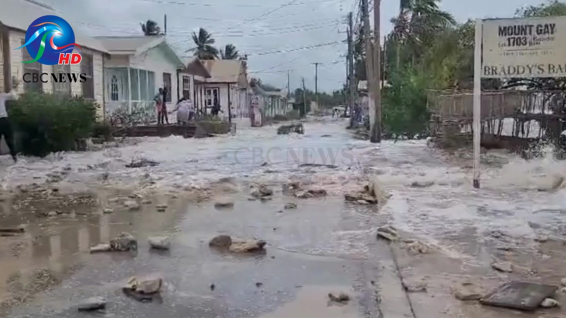 Barbados spared but houses still damaged Caribbean Broadcasting